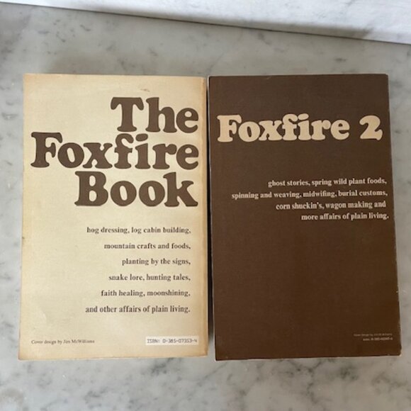 VINTAGE The Foxfire Books Vols. 1 & 2, 1972 & 1973 Paperback - Picture 3 of 13